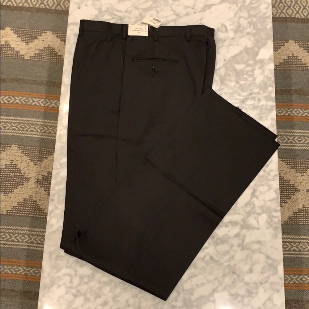 NWT J. Press/Southwick Wool Dress Pants, Dark Grey